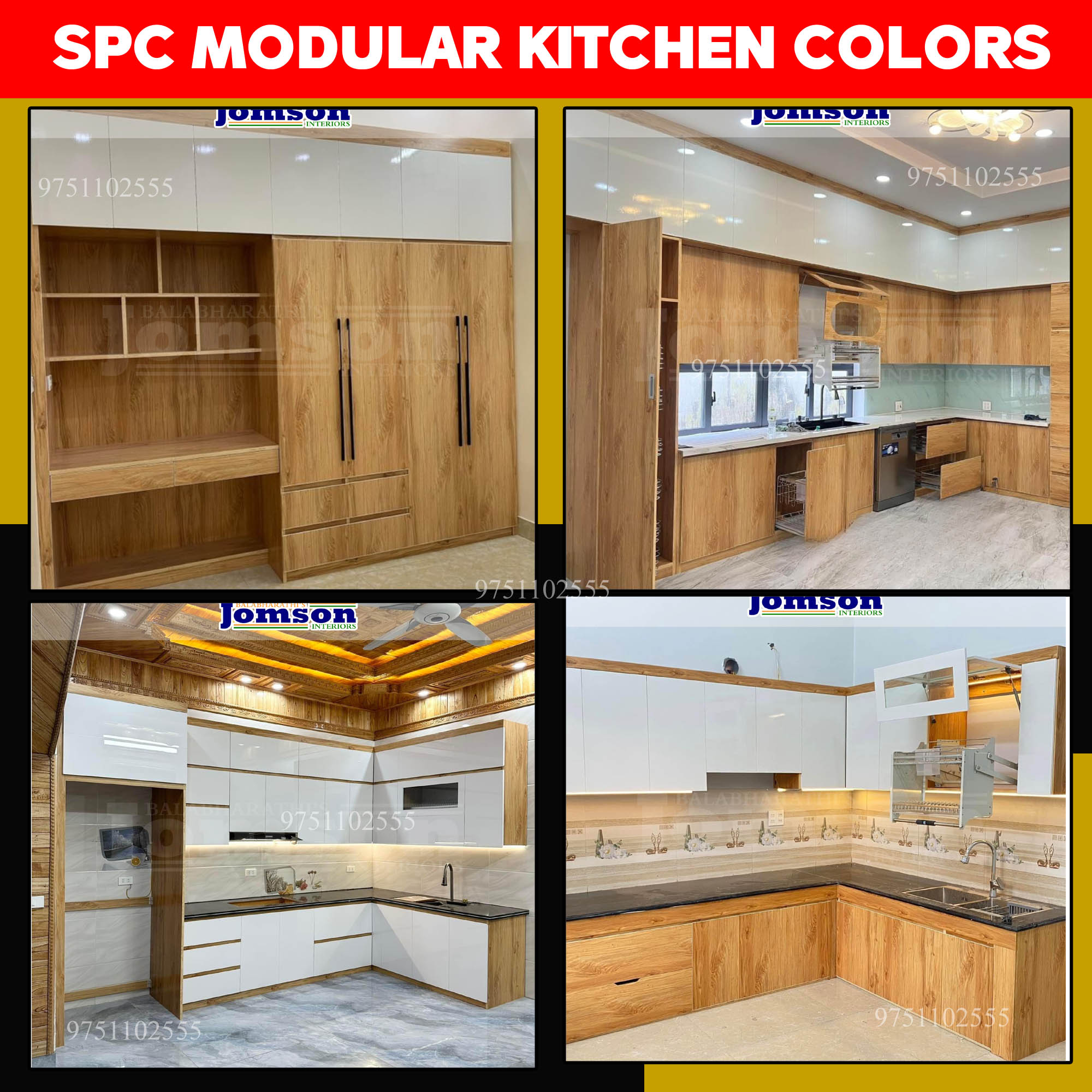 Jomson UPVC SPC Interiors Chennai Number 9751102555