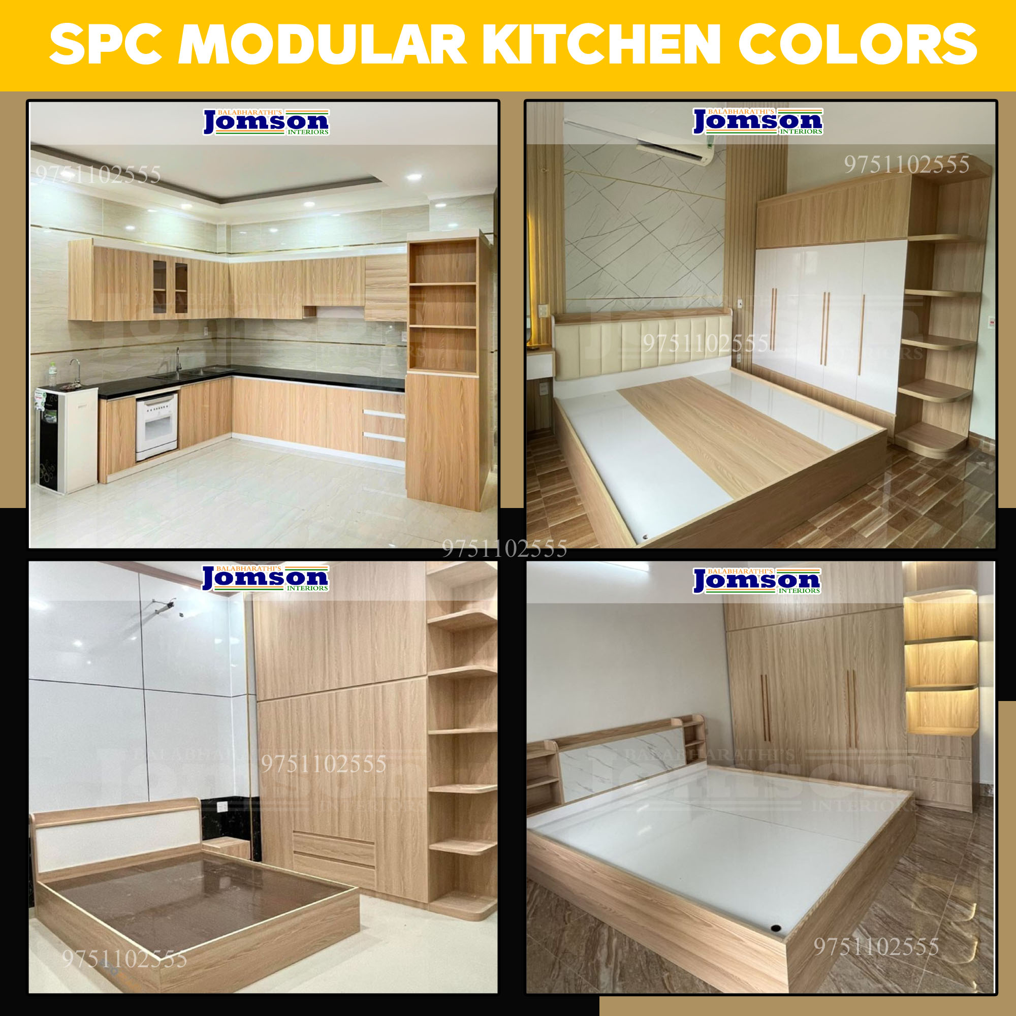 Jomson UPVC SPC Interiors Chennai Number 9751102555