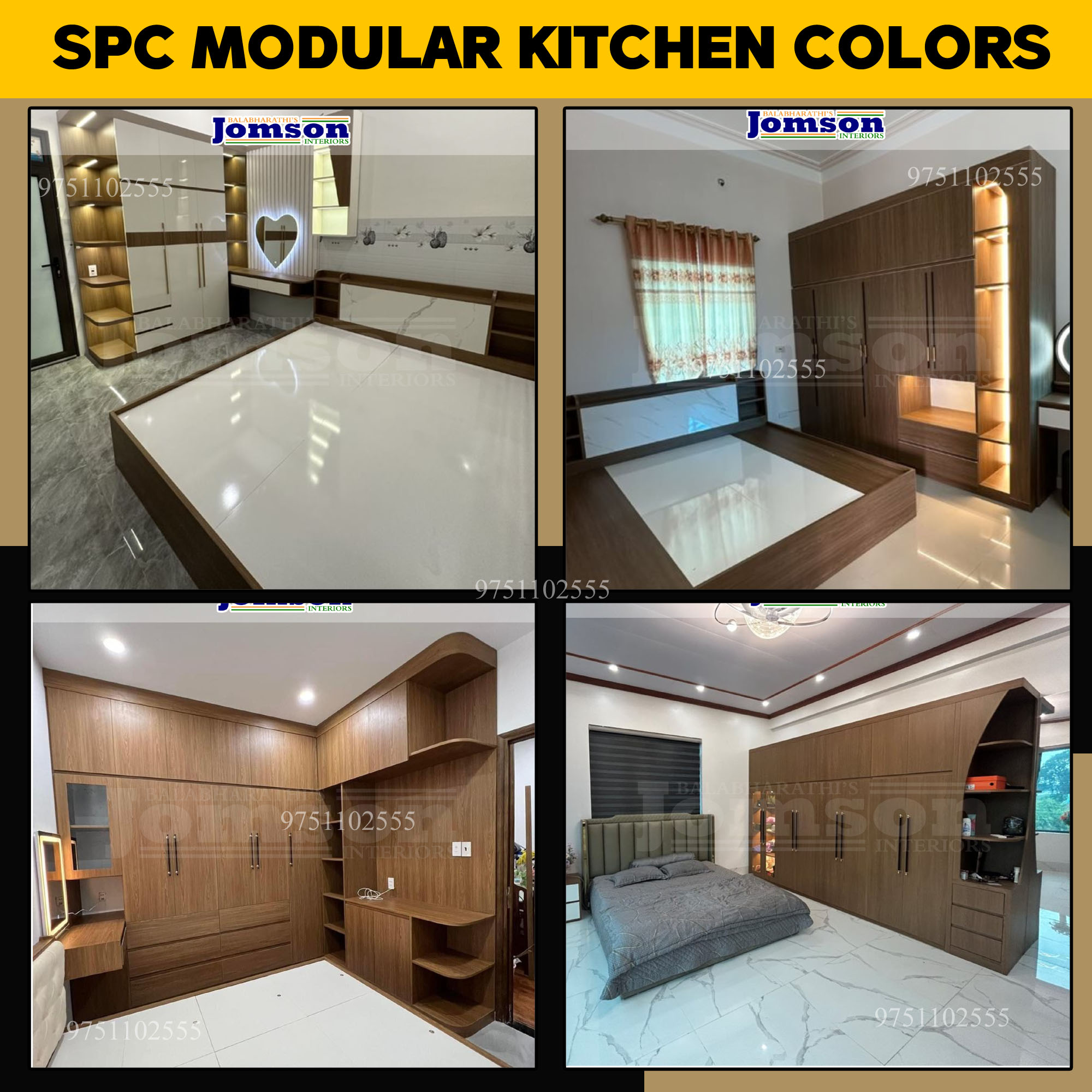 Jomson UPVC SPC Interiors Chennai Number 9751102555
