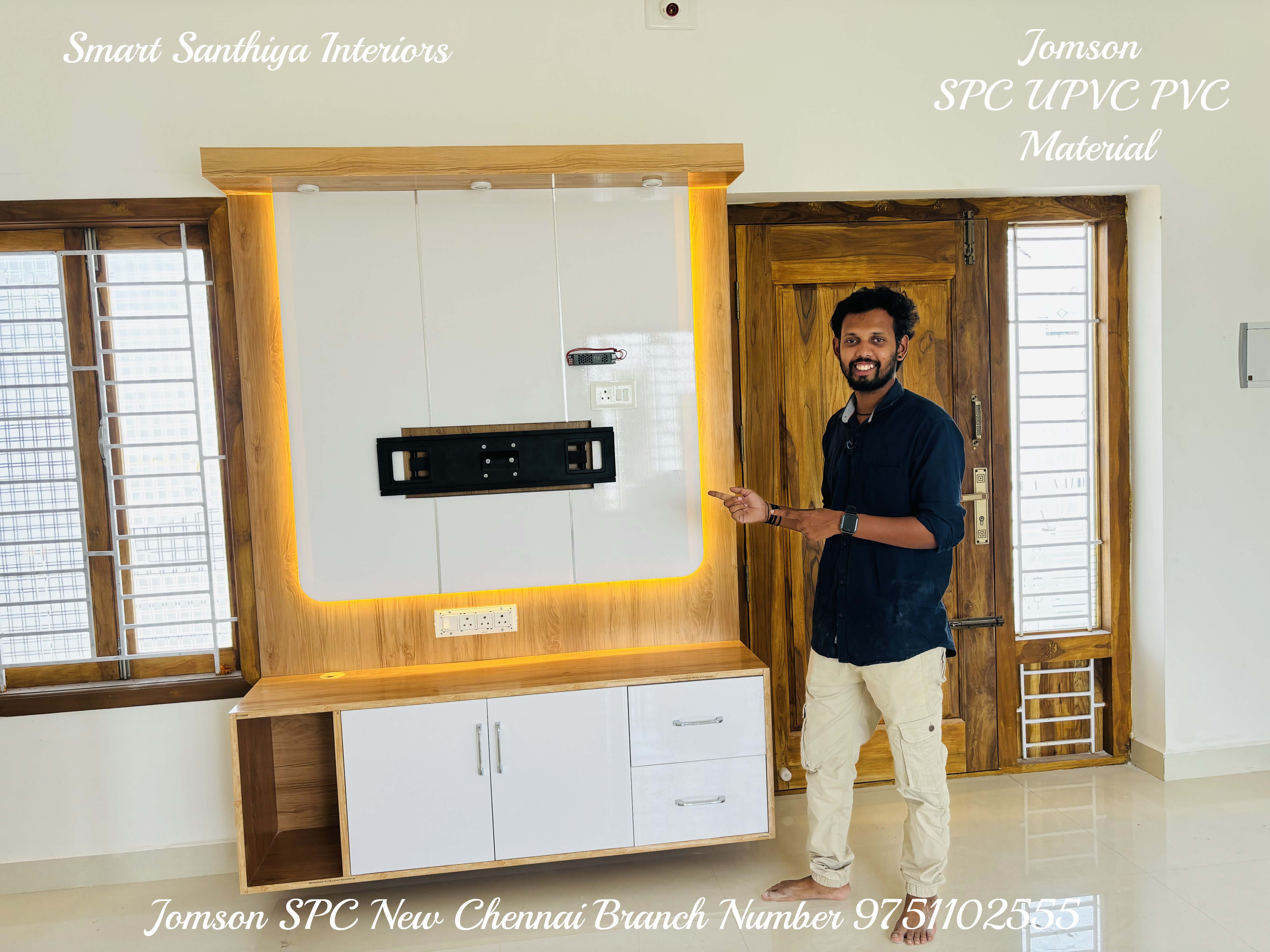 Jomson UPVC SPC Interiors Chennai Number 9751102555